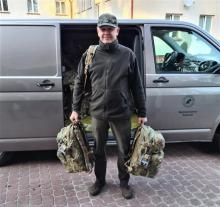 „Plecaki dla Ukrainy” od białostockich leśników